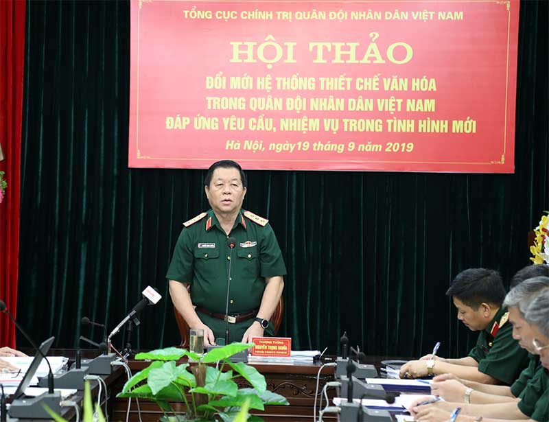 Đổi mới hệ thống thiết chế văn hóa trong quân đội 